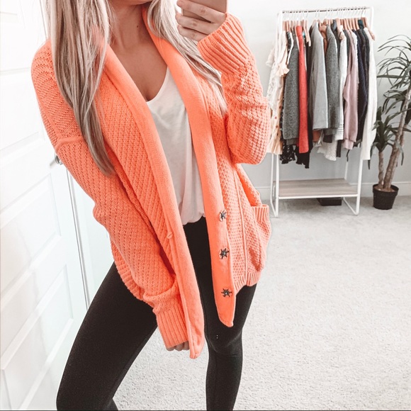 lululemon athletica Sweaters - Lululemon Post Practice Cardi Sweater Plum Peach